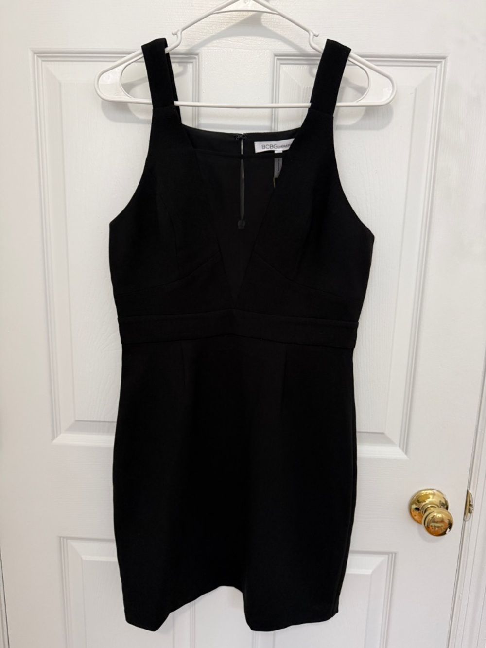 NWT - BCBGeneration Black Mini Sheath Dress
